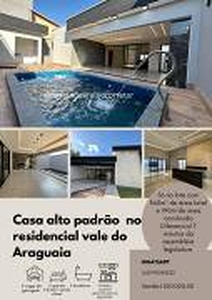 Casa com 3 Quartos à venda, 190m² - Residencial Vale do Araguaia