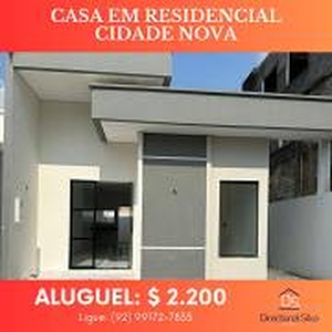 Casa de Condomínio com 2 Quartos para alugar, 75m² - Cidade Nova