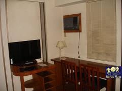 Flat com 1 Quarto para alugar, 29m² - Moema