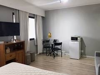 Flat com 1 Quarto para alugar, 30m² - Moema