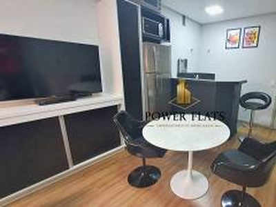 Flat com 1 Quarto para alugar, 38m² - Jardim Paulista