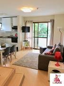 Flat com 1 Quarto para alugar, 48m² - Bela Vista