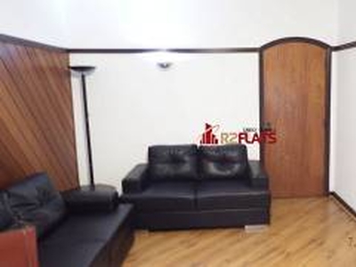 Flat com 1 Quarto para alugar, 50m² - Moema