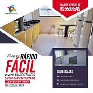 Kitnet com 1 Quarto para alugar, 18m² - Setor Sol Nascente