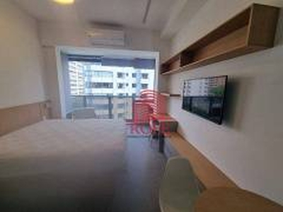 Studio com 1 Quarto para alugar, 28m² - Moema