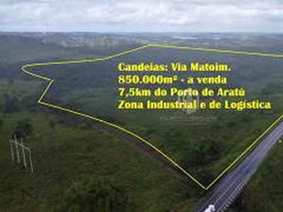 Terreno / Lote Comercial à venda, 850000m² - Nova Candeias