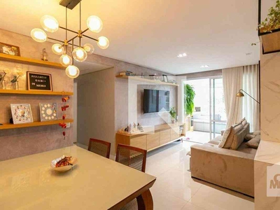 Apartamento com 3 quartos à venda no bairro Caiçaras, 93m²