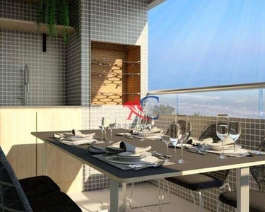 Apartamento com 1 dormitório à venda, 53 m² por R$ 324.687,35 - Jardim Real - Praia Grande