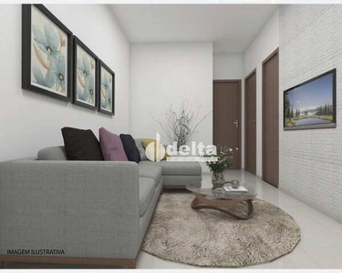 Apartamento com 2 dormitórios à venda, 54 m² por R$ 284.700 - Santa Mônica - Uberlândia/MG