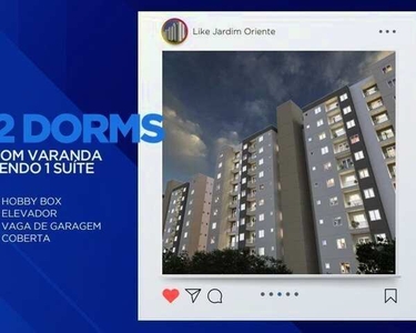 Apartamento para venda possui 51 metros quadrados com 2 quartos