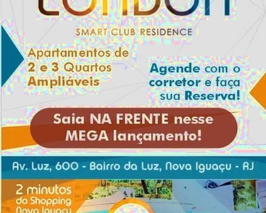 Apartamento para venda tem 53 metros quadrados com 2 quartos em da Luz - Nova Iguaçu - RJ