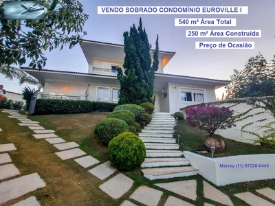 Casa em Residencial Euroville, Bragança Paulista/SP de 250m² 3 quartos à venda por R$ 1.489.000,00