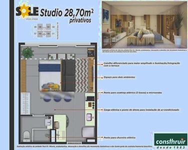 Studios para venda tem 31m² e 28m² - metrô Ana Rosa
