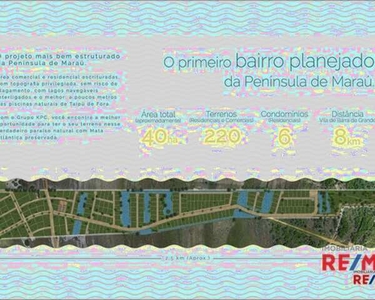 Terreno à venda, 1143 m² por R$ 285.732,50 - Centro - Maraú/BA