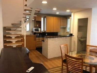 Apartamento com 1 quarto para alugar na al. alameda campinas, 701, jardins, são paulo, 100 m2 por r$ 7.850