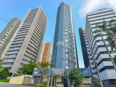 Apartamento com 3 quartos à venda na rua martim afonso, 1168, mercês, curitiba, 53 m2 por r$ 360.000