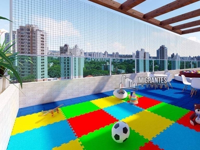 Apartamento em Boqueirão, Praia Grande/SP de 36m² 1 quartos à venda por R$ 271.540,00