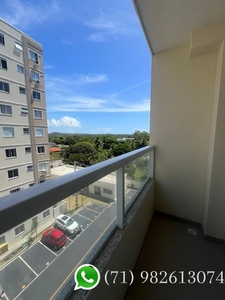 Apartamento em Buraquinho, Lauro de Freitas/BA de 50m² 2 quartos para locação R$ 2.200,00/mes