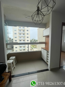 Apartamento em Buraquinho, Lauro de Freitas/BA de 50m² 2 quartos para locação R$ 2.600,00/mes