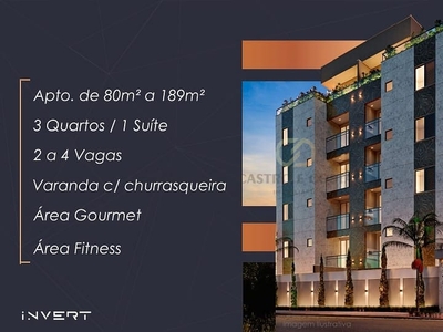 Apartamento em Cabral, Contagem/MG de 160m² 3 quartos à venda por R$ 888.000,00