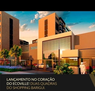 Apartamento em Campina do Siqueira, Curitiba/PR de 48m² 2 quartos à venda por R$ 384.000,00