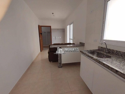 Apartamento em Canto do Forte, Praia Grande/SP de 40m² 1 quartos à venda por R$ 234.000,00