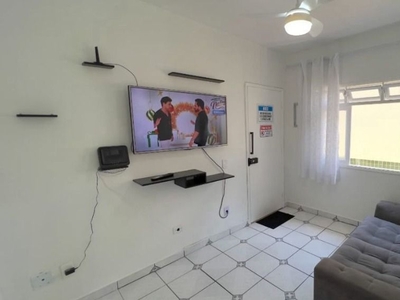 Apartamento em Canto do Forte, Praia Grande/SP de 50m² 1 quartos para locação R$ 2.200,00/mes