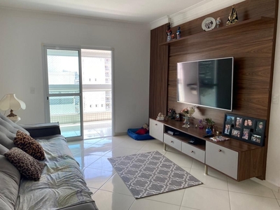 Apartamento em Cidade Ocian, Praia Grande/SP de 129m² 3 quartos à venda por R$ 849.000,00