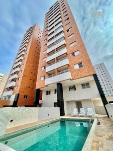 Apartamento em Cidade Ocian, Praia Grande/SP de 60m² 2 quartos à venda por R$ 516.500,00