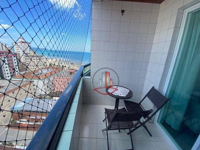 Apartamento em Cidade Ocian, Praia Grande/SP de 80m² 2 quartos à venda por R$ 369.000,00