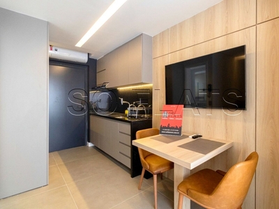 Apartamento em Itaim Bibi, São Paulo/SP de 27m² 1 quartos para locação R$ 3.620,00/mes