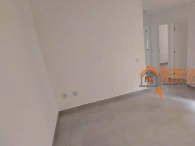 Apartamento em Jardim São Domingos, Guarulhos/SP de 48m² 2 quartos para locação R$ 1.000,00/mes