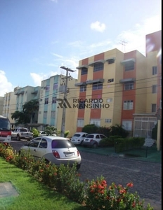 Apartamento em Nova Parnamirim, Parnamirim/RN de 54m² 2 quartos para locação R$ 800,00/mes