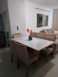 Apartamento em Parque São Vicente, Mauá/SP de 58m² 2 quartos à venda por R$ 299.000,00