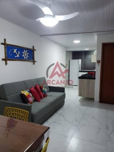 Apartamento em Sertão do Perequê Mirim, Ubatuba/SP de 50m² 1 quartos à venda por R$ 334.000,00