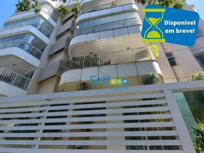 Apartamento em São Francisco, Niterói/RJ de 120m² 3 quartos para locação R$ 5.000,00/mes
