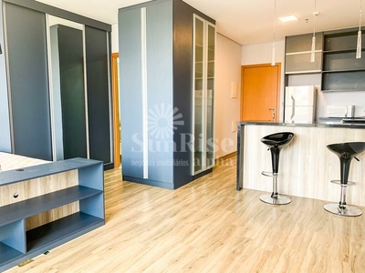 Apartamento em Tamboré, Santana de Parnaíba/SP de 45m² 1 quartos para locação R$ 2.200,00/mes