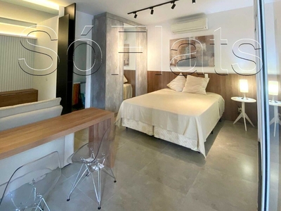Apartamento em Tamboré, Santana de Parnaíba/SP de 50m² 1 quartos para locação R$ 4.200,00/mes
