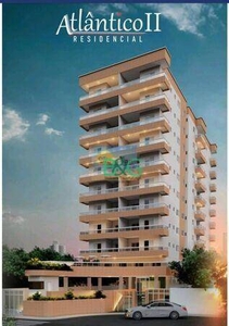 Apartamento em Vila Guilhermina, Praia Grande/SP de 51m² 1 quartos à venda por R$ 257.900,00