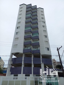 Apartamento em Vila Mirim, Praia Grande/SP de 70m² 2 quartos à venda por R$ 394.000,00