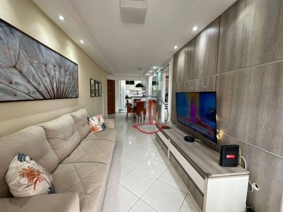 Apartamento em Vila Tupi, Praia Grande/SP de 87m² 2 quartos à venda por R$ 479.000,00