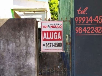 Casa com 1 quarto para alugar na avenida brasil, 3293, zona i, umuarama por r$ 600
