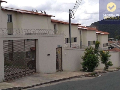 Casa com 2 quartos à venda na alameda dos agricultores, 150, cabral, contagem, 88 m2 por r$ 249.000