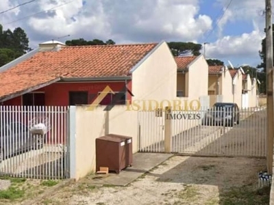 Casa com 2 quartos à venda na rua laurinda ribeiro vieira, vila fuck, piraquara, 60 m2 por r$ 179.900