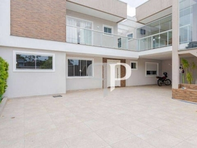 Casa com 3 dormitórios para alugar, 360 m² por r$ 7.877,88/mês - pineville - pinhais/pr