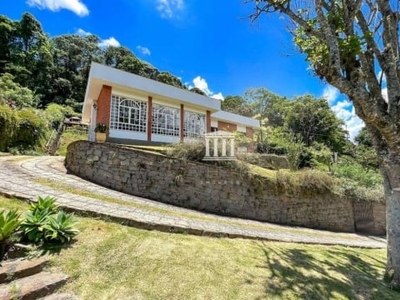 Casa com 4 dormitórios à venda, 327 m² por r$ 1.350.000,00 - albuquerque - teresópolis/rj