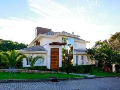 Casa com 4 dormitórios à venda, 504 m² por r$ 4.975.000,00 - córrego grande - florianópolis/sc