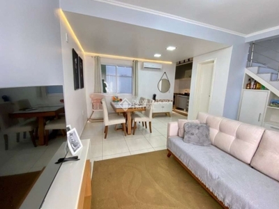 Casa em condomínio fechado com 2 quartos para alugar na rua primeiro de maio, 1179, niterói, canoas, 70 m2 por r$ 2.300