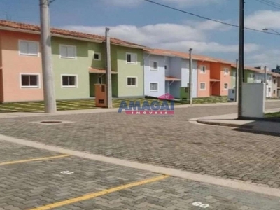 Casa em condomínio fechado com 2 quartos para alugar no jardim paulista, são josé dos campos por r$ 1.800