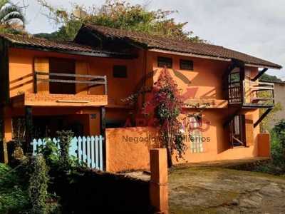 Casa em Sertão do Perequê Mirim, Ubatuba/SP de 200m² 4 quartos à venda por R$ 989.000,00